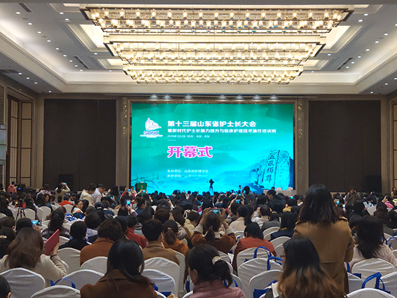 天坦軟件參加第十三屆山東省護(hù)士長大會(huì)暨醫(yī)用護(hù)理產(chǎn)品展覽會(huì)